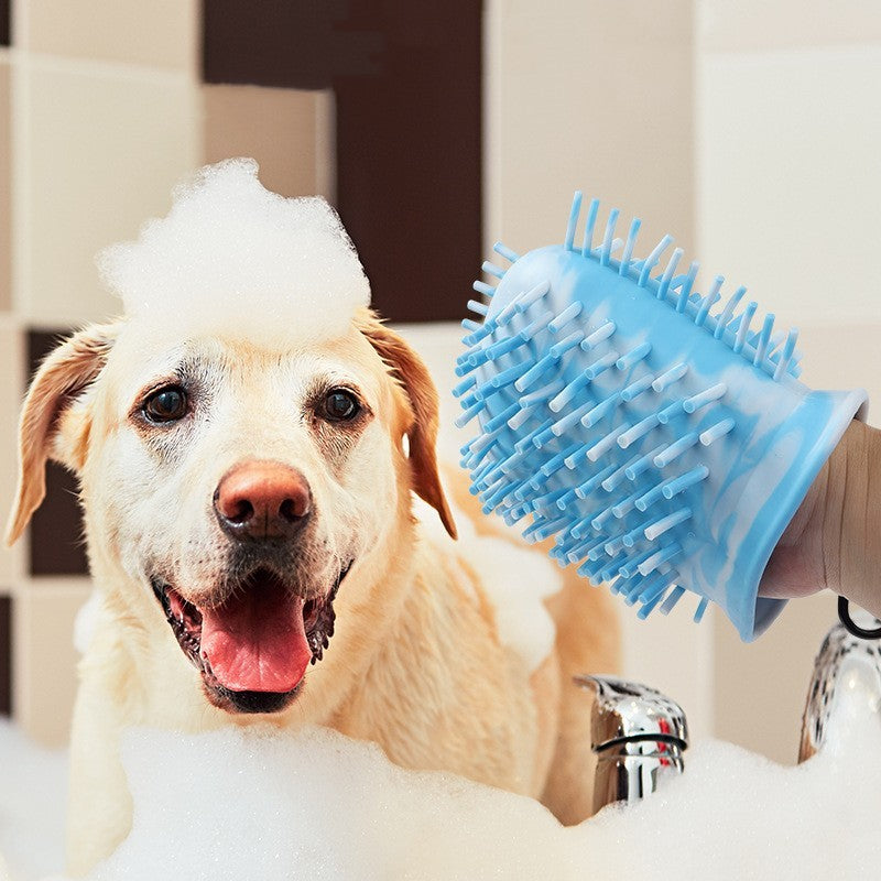 2 In 1 Dog Paw Cleaner Pet Dog Foot Cleaning Washer