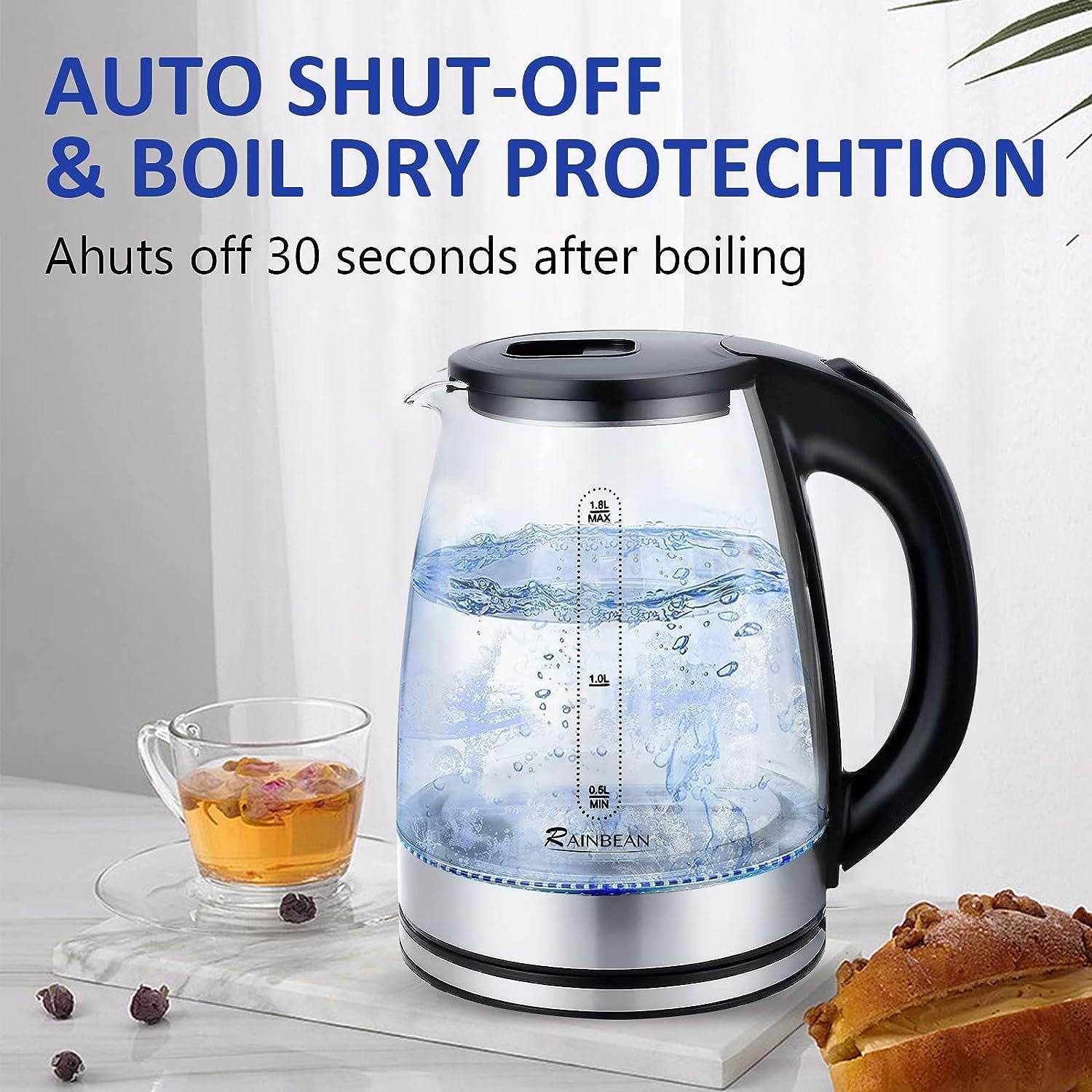 Electric Kettle Water Boiler,  Electric Tea Kettle,