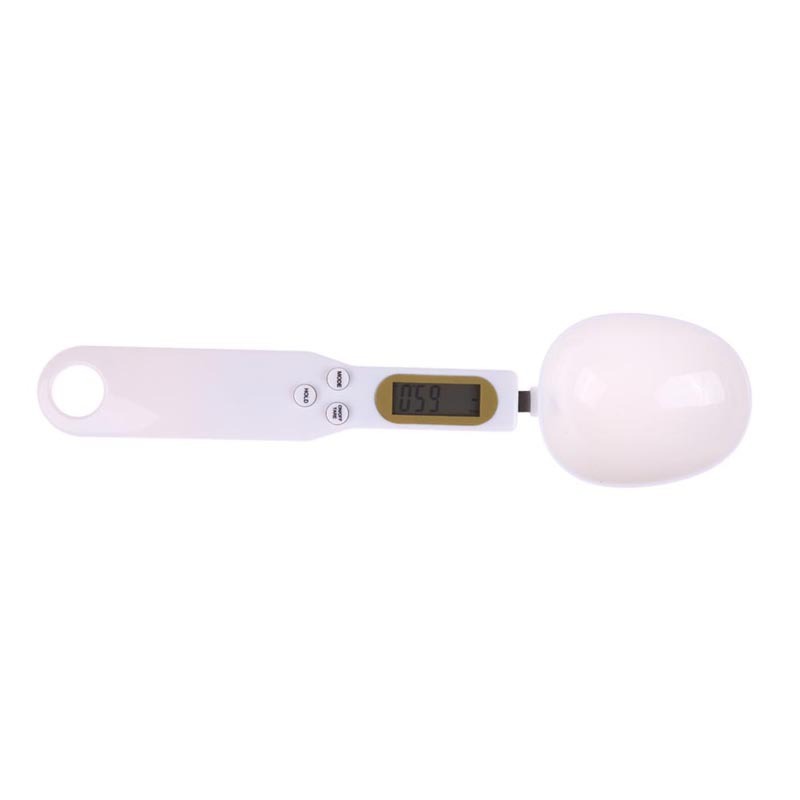 LCD Digital Measuring Spoon Scale – 500g Electronic Kitchen Food Weight Tool for Cooking & Baking