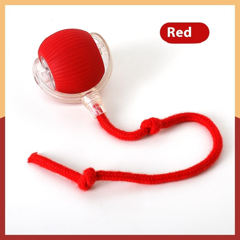 Interactive Cat Toy Ball – Smart Rolling Ball with Lights, Sounds & Modes