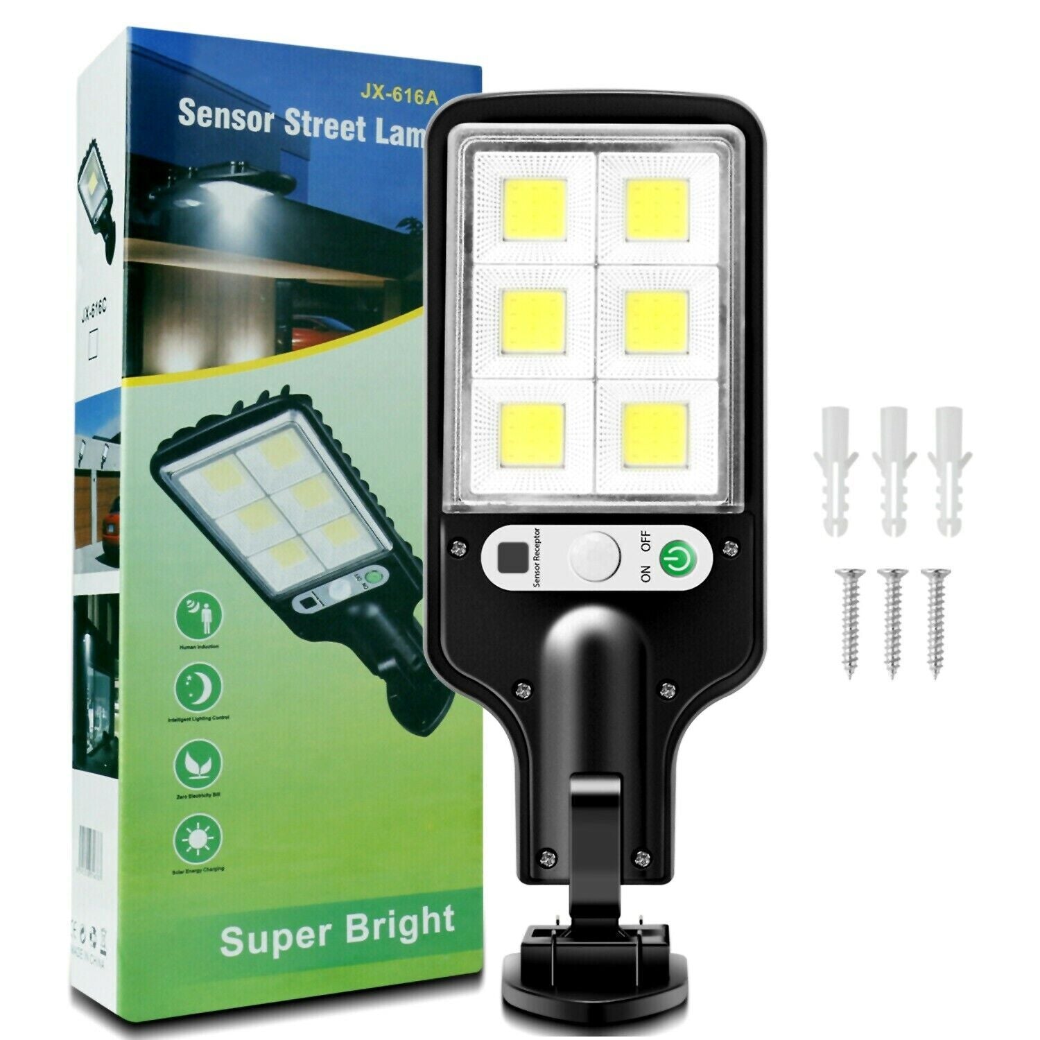 Outdoor Street Wall Lamp Solar Wall Lamp Lights LED Solar Motion Sensor Light