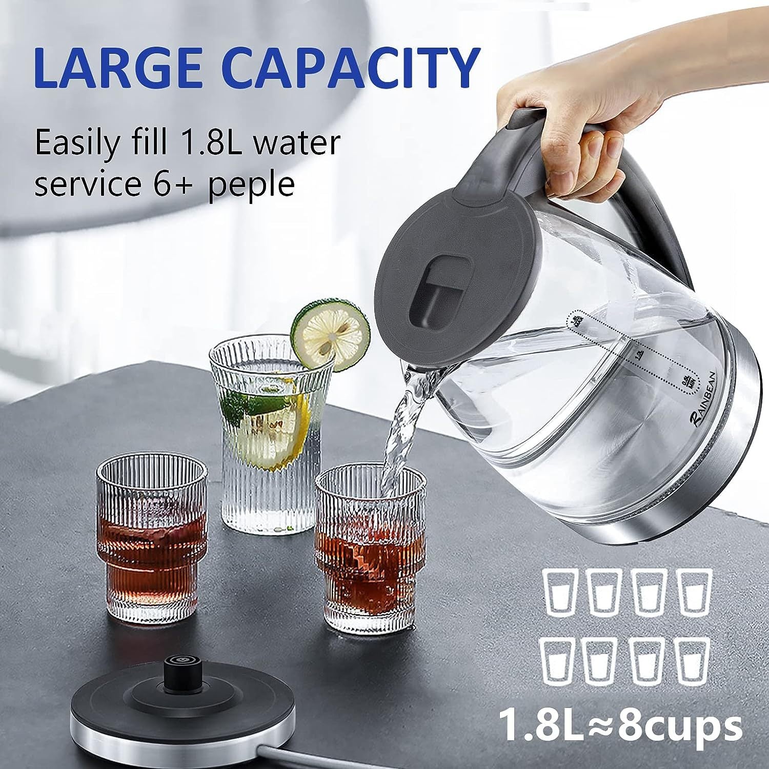 Electric Kettle Water Boiler,  Electric Tea Kettle,