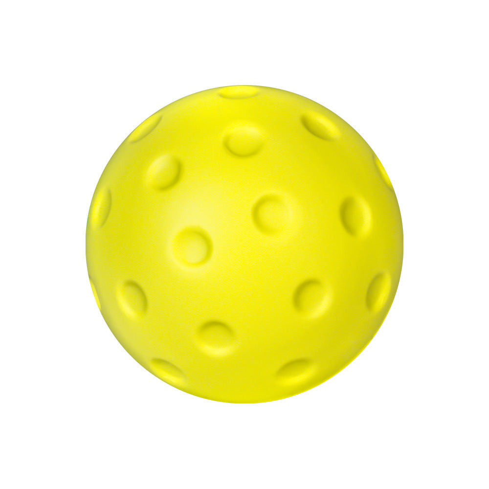 Quiet Foam Pickleball Balls – Soft Low-Impact Practice for Indoor/Outdoor Play (Single or 3 Pack)