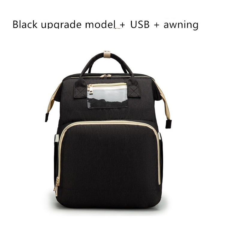 Baby Backpack Bed Folding USB Charging