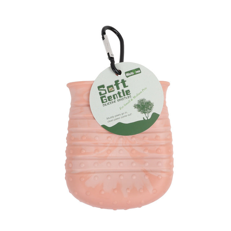 2 In 1 Dog Paw Cleaner Pet Dog Foot Cleaning Washer