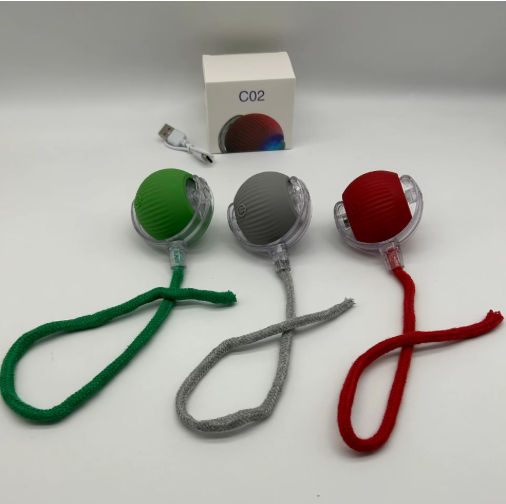 Interactive Cat Toy Ball – Smart Rolling Ball with Lights, Sounds & Modes