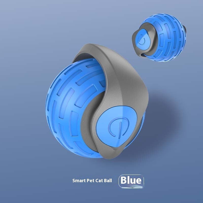 Smart Electric Cat Toy Ball – USB Rechargeable Interactive Rolling Toy for Cats & Pets