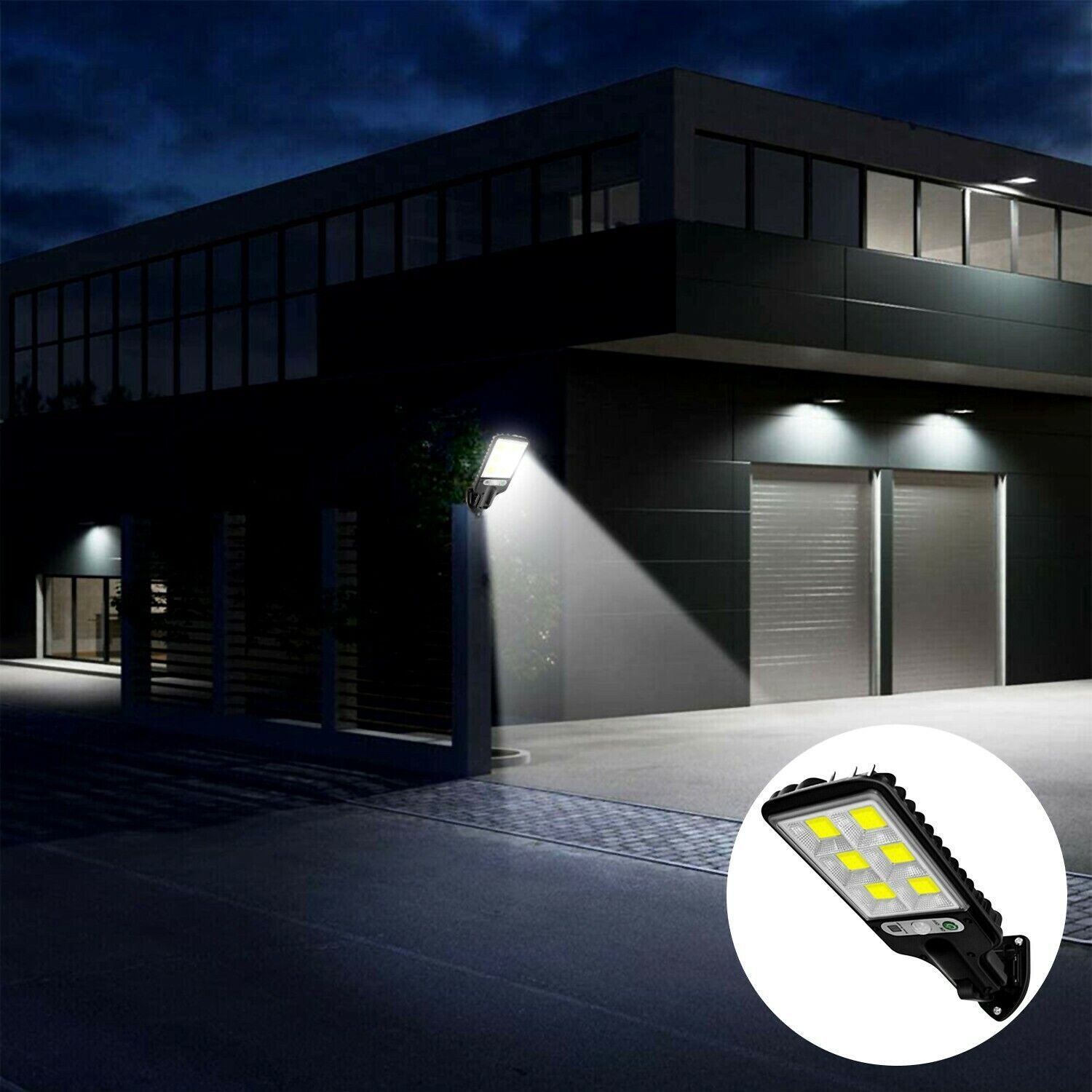 Outdoor Street Wall Lamp Solar Wall Lamp Lights LED Solar Motion Sensor Light