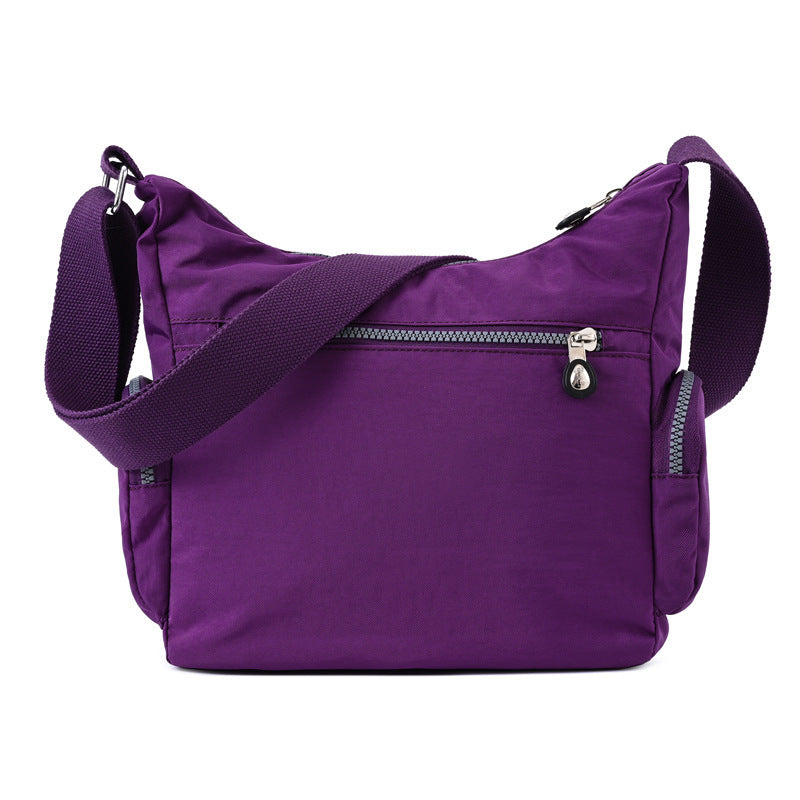 Women’s Waterproof Crossbody Shoulder Bag – Multi-Pocket Nylon Messenger Handbag