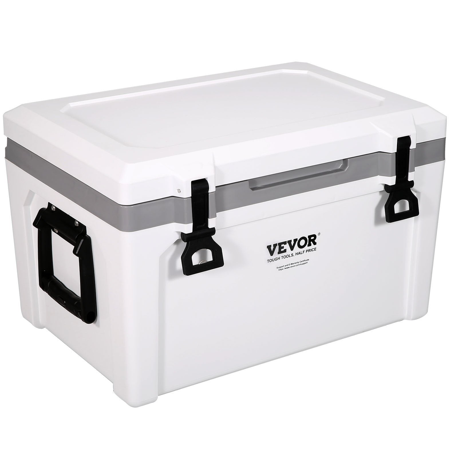 Insulated Portable Cooler – Hard Ice Chest with Handle, Holds 50 Cans, Keeps Ice Up to 6 Days