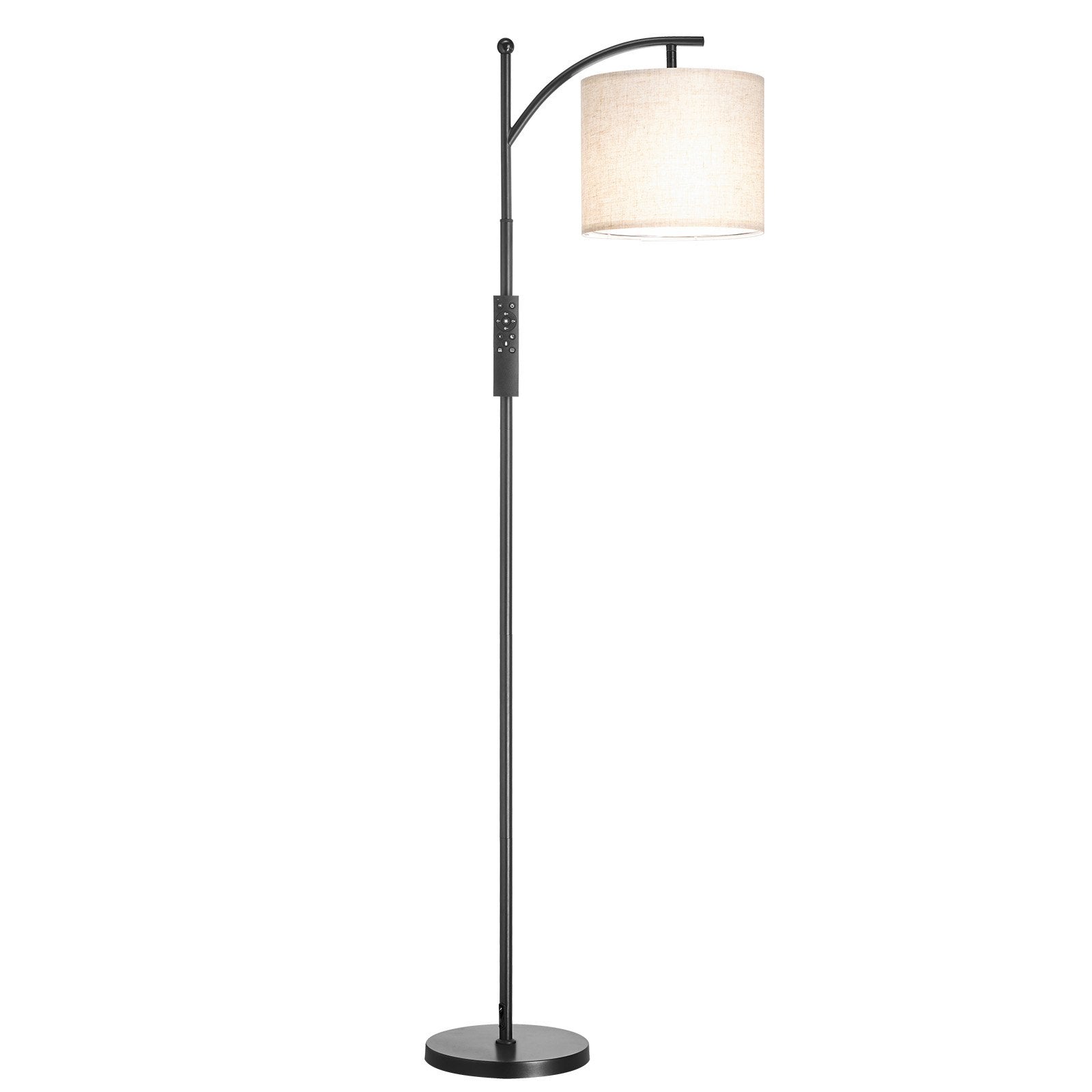 Floor Lamp Dimmable Color Temperature Living Room Lamp With Remote Control