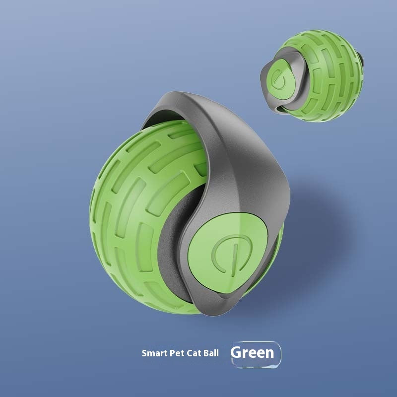 Smart Electric Cat Toy Ball – USB Rechargeable Interactive Rolling Toy for Cats & Pets